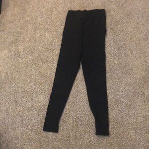 Black H&M maternity leggings size medium